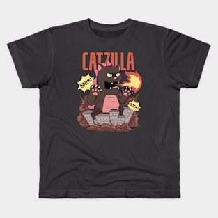 Catzilla Kids T-Shirt